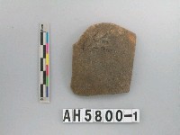 藏品(灰黑色夾砂陶片)的圖片
